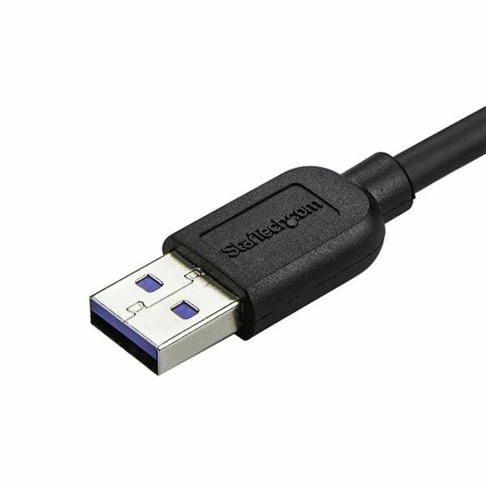 Cable USB a Micro USB Startech USB3AU2MRS Negro 1