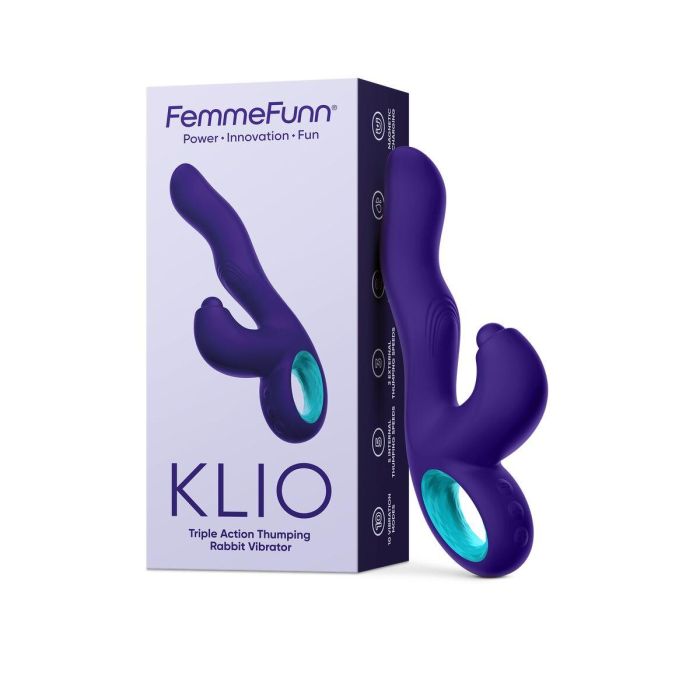 Vibrador Punto G FemmeFunn Klio Morado 14 Vibrador Punto G FemmeFunn Klio Morado 14