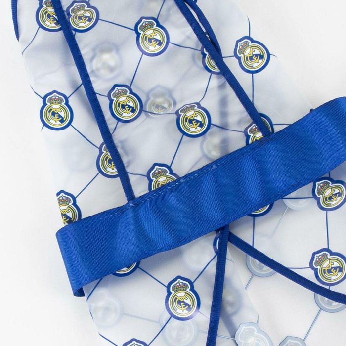 Cerdá Impermeable Ajustable para Perro Real Madrid | Chubasquero de Protección para Lluvia | Talla S Azul 7