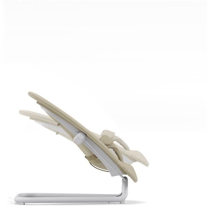 Cybex CYB1690331735828 Tumbona Lemo 2 respaldo ajustable blanco 1