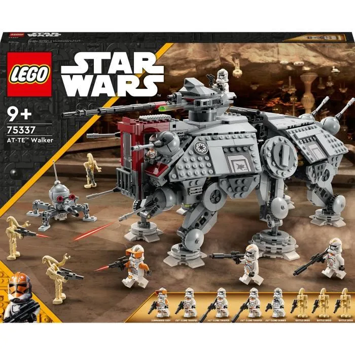 LEGO Star Wars AT-TE Walker 75337 Juego de Construcción para Niños de 9 Años con 1082 Piezas 3 LEGO Star Wars AT-TE Walker 75337 Juego de Construcción para Niños de 9 Años con 1082 Piezas 3