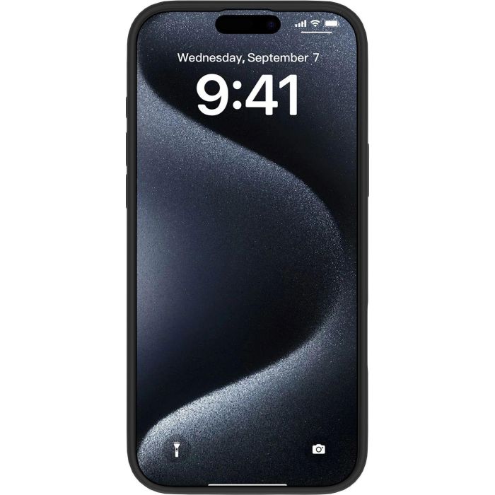 eSTUFF iPhone 16 INFINITE RIGA Silicone Cover - Black - 93% recycled material 5 eSTUFF iPhone 16 INFINITE RIGA Silicone Cover - Black - 93% recycled material 5