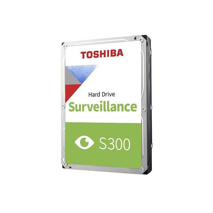 Toshiba S300 Surveillance Hard Drive, 6 TB, 3.5" SATA, 256 MB, Bulk Toshiba S300 Surveillance Hard Drive, 6 TB, 3.5" SATA, 256 MB, Bulk