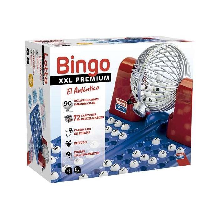Juego De Mesa Falomir Bingo XXL Premium 2 Juego De Mesa Falomir Bingo XXL Premium 2