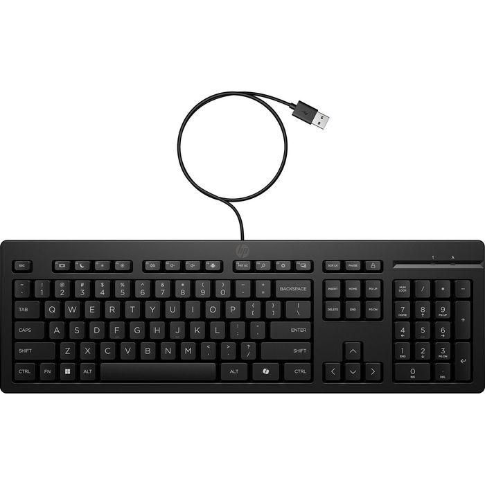 HP 125 Teclado con Cable NOR para Productividad Diaria - Confortable y Optimizado para Uso Continuo 6 HP 125 Teclado con Cable NOR para Productividad Diaria - Confortable y Optimizado para Uso Continuo 6