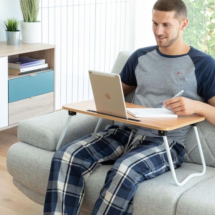 Mesa Plegable Auxiliar Multiuso Muvisk InnovaGoods 11 Mesa Plegable Auxiliar Multiuso Muvisk InnovaGoods 11