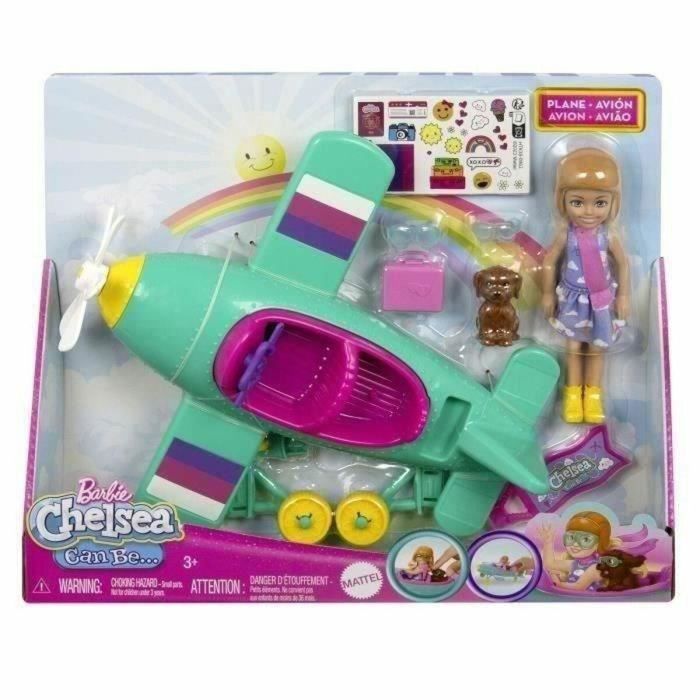 Chelsea y Su Avión - Barbie - Htk38 3