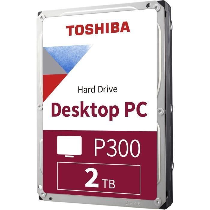 Toshiba P300 HDWD220EZSTA Disco Duro Interno 2TB 5400 rpm 3.5" para PC de Sobremesa (Caja Minorista) 1 Toshiba P300 HDWD220EZSTA Disco Duro Interno 2TB 5400 rpm 3.5" para PC de Sobremesa (Caja Minorista) 1