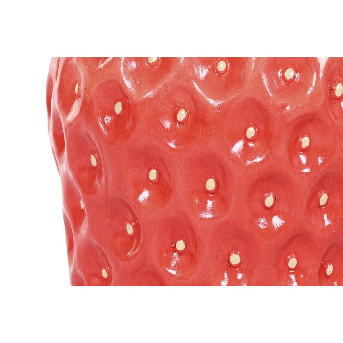 Mesita Auxiliar Urban DKD Home Decor Rojo Verde 40 x 43 x 40 cm 2