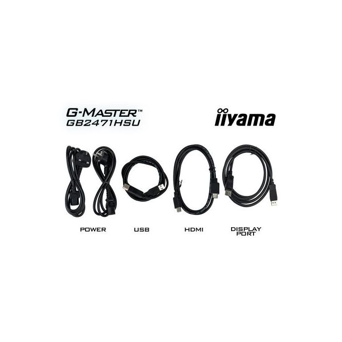 Iiyama GB2471HSU-B1 Monitor Gaming 23.8" QHD 2560x1440, 240Hz, 0.3ms, IPS, FreeSync Premium, Negro 11