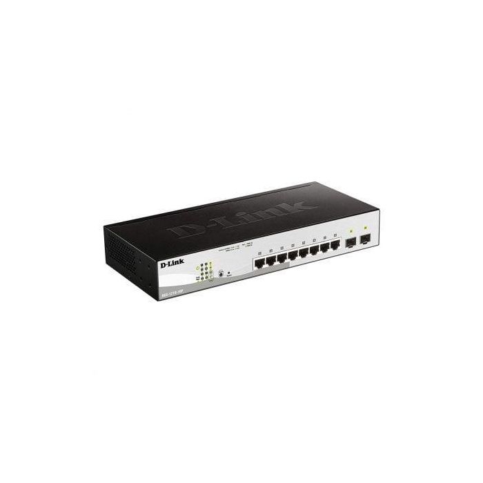 Switch D-Link DGS-1210-10P 10 Puertos/ RJ-45 Gigabit 10/100/1000 PoE/ SFP 1 Switch D-Link DGS-1210-10P 10 Puertos/ RJ-45 Gigabit 10/100/1000 PoE/ SFP 1