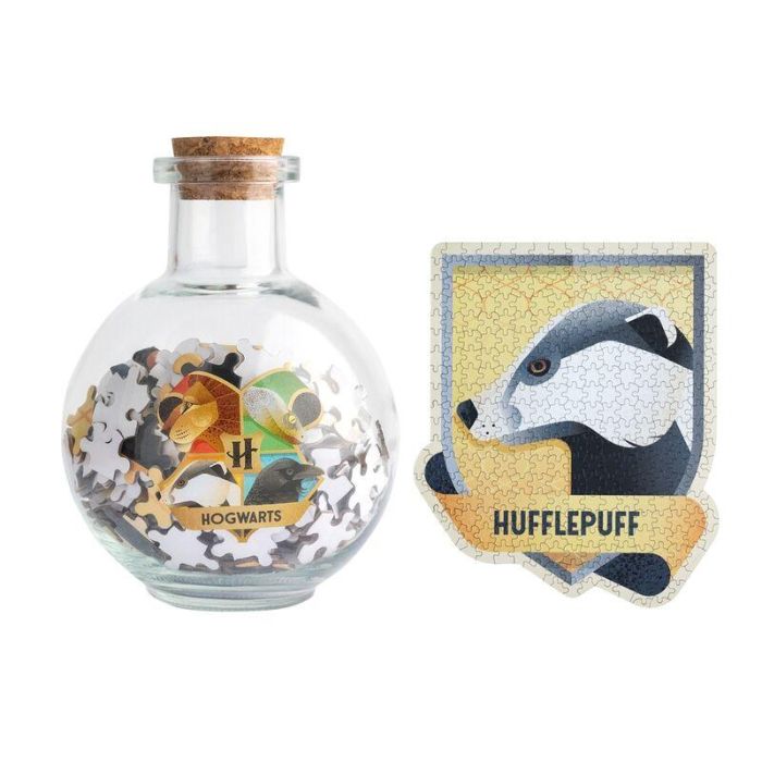 ERIK Puzzle Harry Potter Poción Hufflepuff 322 piezas en botella de cristal con corcho