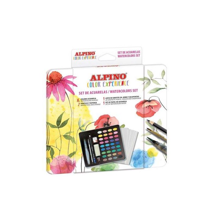 Acuarelas Alpino Color Experience Set De 36
