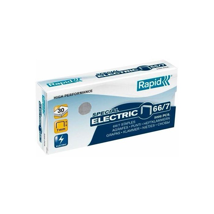 Rapid Grapas Strong Electric 66-7 gralvanizadas -Caja De 5000- Rapid Grapas Strong Electric 66-7 gralvanizadas -Caja De 5000-