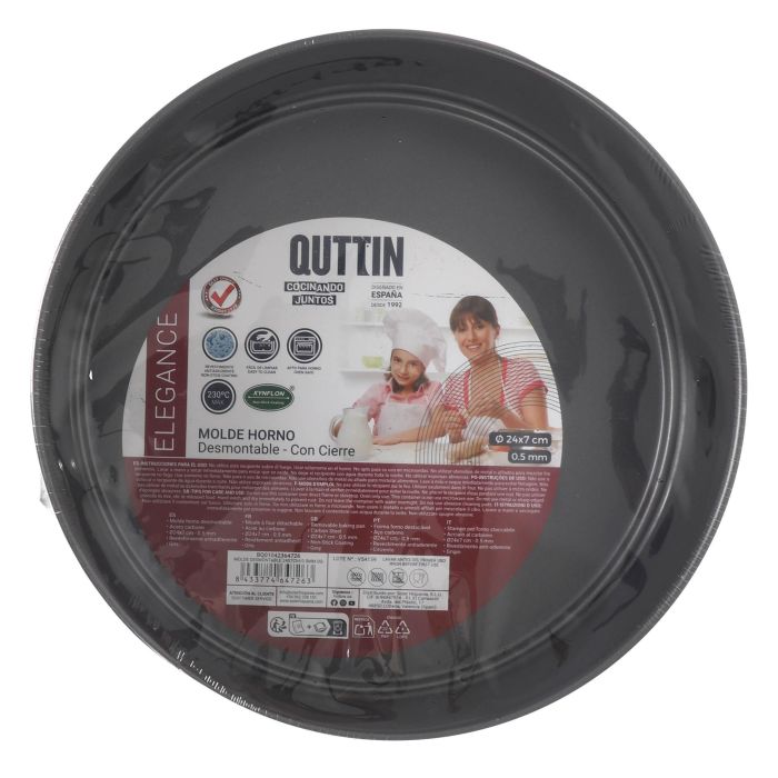 Molde Desmontable Quttin 24x7 cm 0.5 mm (12 Unidades) 7 Molde Desmontable Quttin 24x7 cm 0.5 mm (12 Unidades) 7