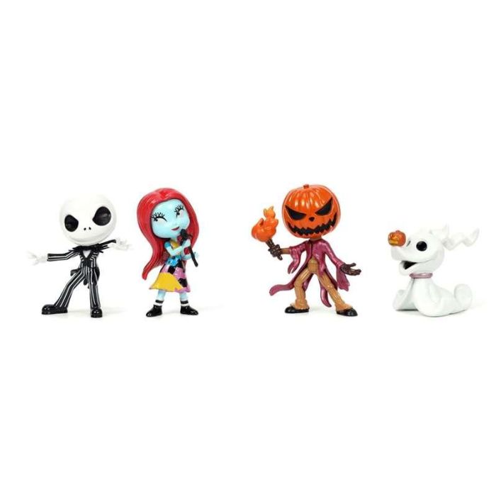 Conjunto de 4 figuras metal pesadilla antes de navidad 7 cm 3 Conjunto de 4 figuras metal pesadilla antes de navidad 7 cm 3
