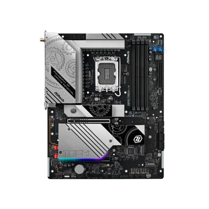 Placa ASRock Z890 Taichi Lite,Intel,1851,Z890,4Ddr5,256Gb,2Hdmi+Thunderbolt,4Sata3+4M.2,1X5 +1X2.5 Gigabitlan,Wifi7+Bt5.4,13Usb3.2,Atx 2 Placa ASRock Z890 Taichi Lite,Intel,1851,Z890,4Ddr5,256Gb,2Hdmi+Thunderbolt,4Sata3+4M.2,1X5 +1X2.5 Gigabitlan,Wifi7+Bt5.4,13Usb3.2,Atx 2