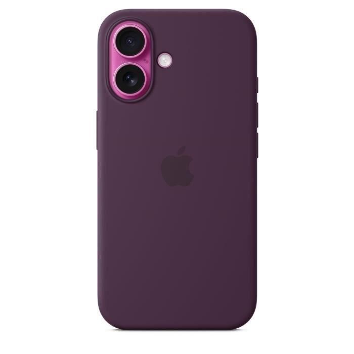 APPLE iPhone 16 - Funda de Silicona con MagSafe - Ciruela 2 APPLE iPhone 16 - Funda de Silicona con MagSafe - Ciruela 2