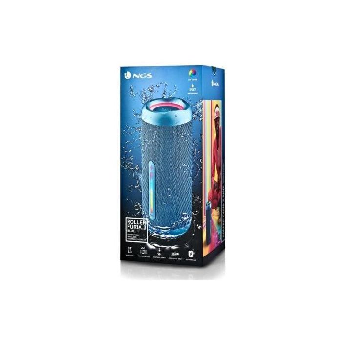 Altavoz con Bluetooth NGS Roller Furia 3/ 60W/ 2.0/ Azul 3 Altavoz con Bluetooth NGS Roller Furia 3/ 60W/ 2.0/ Azul 3