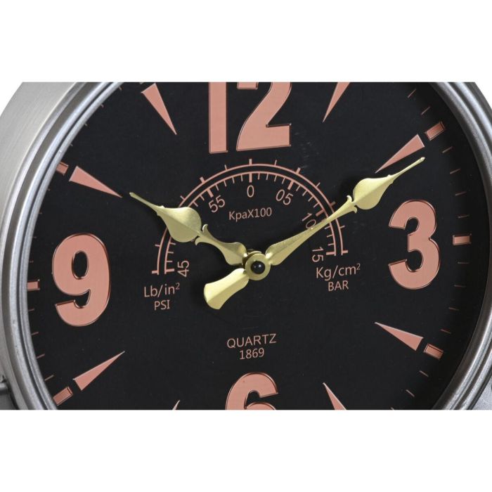 Reloj Pared Vintage DKD Home Decor Plateado Dorado 7 x 106 x 121 cm 2 Reloj Pared Vintage DKD Home Decor Plateado Dorado 7 x 106 x 121 cm 2