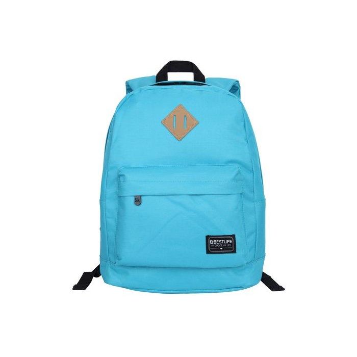 Mochila Portatil Bestlife School 3119 15,6 Azul Claro