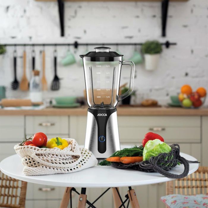Batidora de Vaso JOCCA Negro 1 L 3 Batidora de Vaso JOCCA Negro 1 L 3