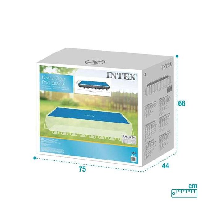 Cubrepiscinas Intex 28018 Rectangular Solar 975 x 488 cm 9