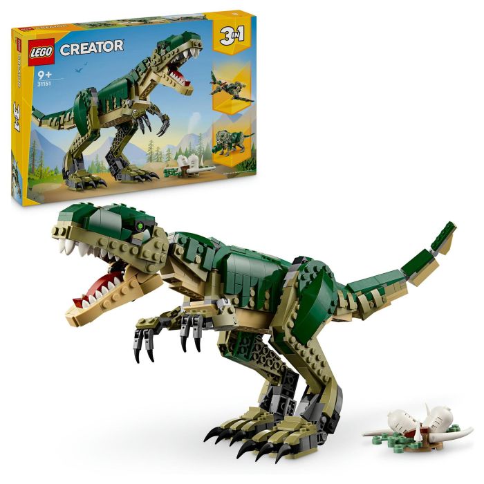 Lego 31151 T-Rex 3 en 1: Dinosaurio de juguete Triceratops o Pterodáctilo 4 Lego 31151 T-Rex 3 en 1: Dinosaurio de juguete Triceratops o Pterodáctilo 4