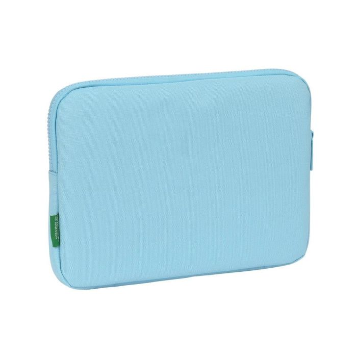 Funda para Portátil Benetton Sequins Azul claro (31 x 23 x 2 cm) 1