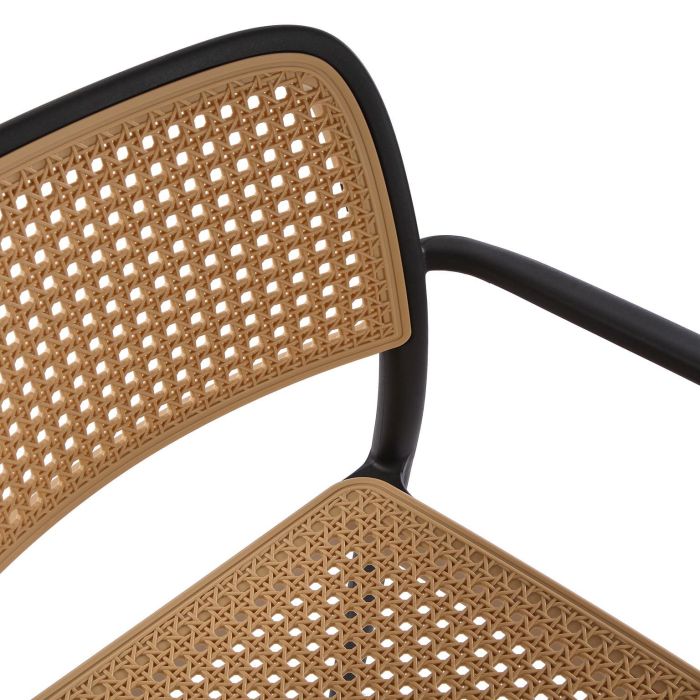 Silla Reposabrazos Venus Negra Versa 58X81CM (4 Unidades) 4 Silla Reposabrazos Venus Negra Versa 58X81CM (4 Unidades) 4