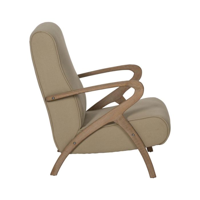 Sillón Beige 57 x 55 x 85 cm 9