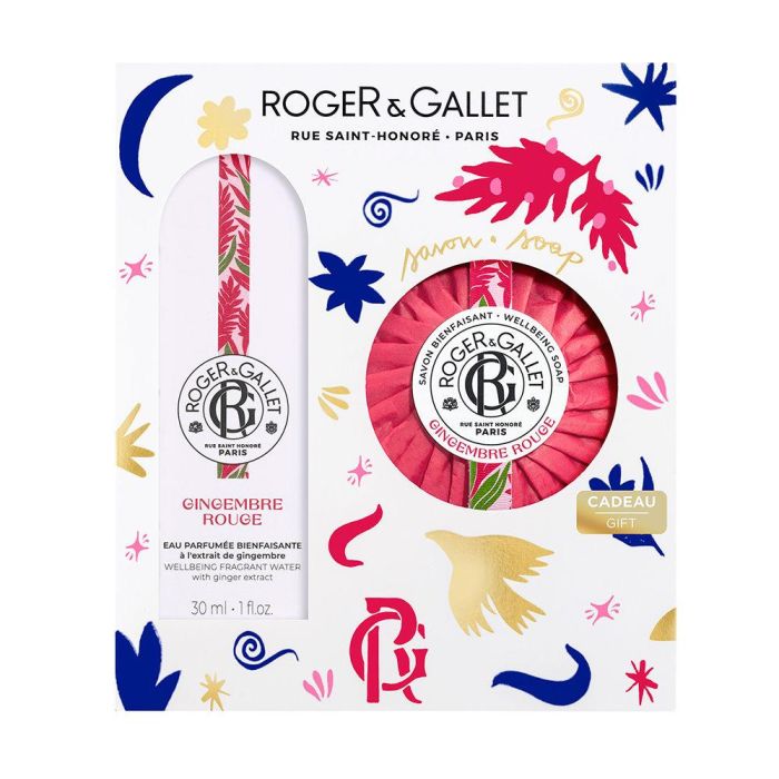 Roger & Gallet Gingembre Rouge Agua Perfumada Bienestar Estuche 1