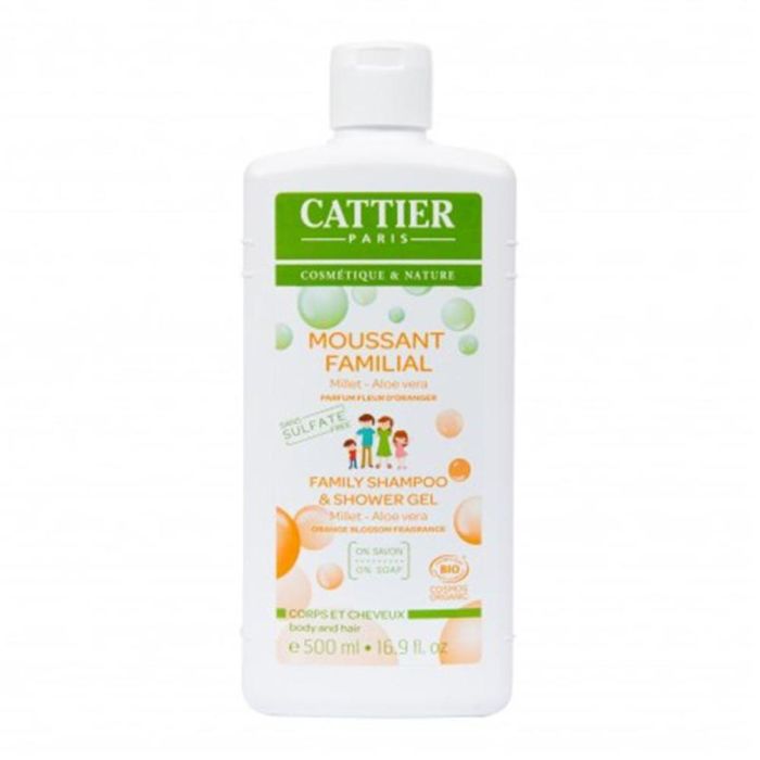 Cattier Gel Ducha y Champú para Pelo y Cuerpo 500ml