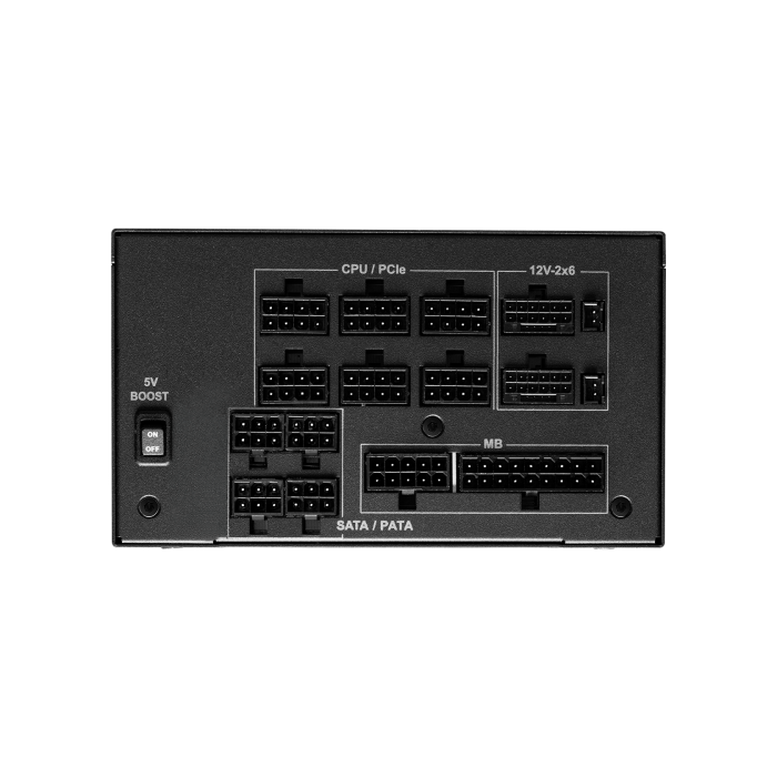 ASRock Phantom Gaming PG-1300G Fuente de Alimentación 1300W 80 Plus Gold ATX Negro 90-UXP130-GFEAAB 3