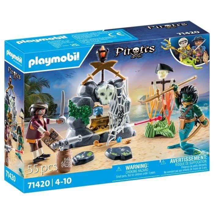 Búsqueda Del Tesoro Piratas 71420 Playmobil