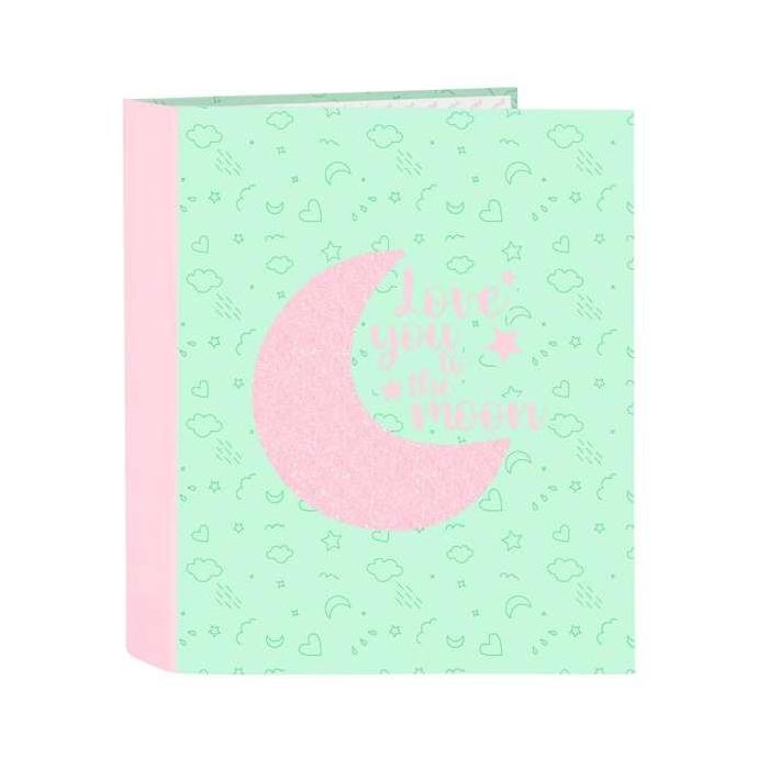 Carpeta de anillas BlackFit8 Moon Verde A4 27 x 33 x 6 cm 0 Carpeta de anillas BlackFit8 Moon Verde A4 27 x 33 x 6 cm 0