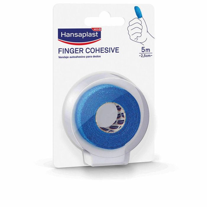Hansaplast HP Venda Cohesiva Autoadhesiva Impermeable Transpirable Dedos 5 x 2,5 cm 1 Unidad Hansaplast HP Venda Cohesiva Autoadhesiva Impermeable Transpirable Dedos 5 x 2,5 cm 1 Unidad