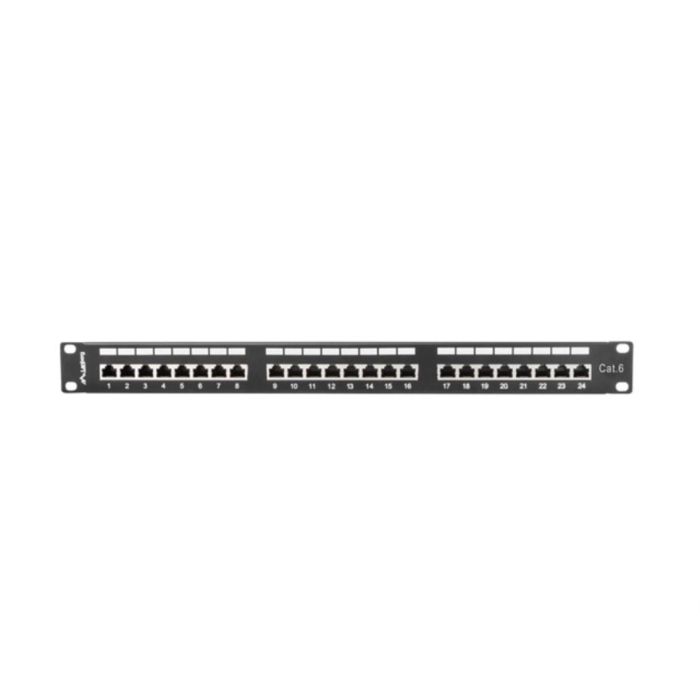 Lanberg PPS6-1024-B Panel de Parcheo 1U RJ-45 Cat6 Negro Lanberg PPS6-1024-B Panel de Parcheo 1U RJ-45 Cat6 Negro