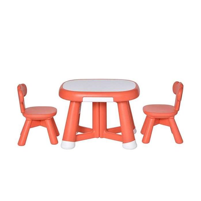 Set de mesa + dos sillas 64*52*45,5 cm 1 Set de mesa + dos sillas 64*52*45,5 cm 1