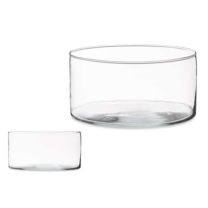 Tarrina de Cristal Cilíndrico 20 cm de Diámetro x 10 cm - Giftdecor (8 Unidades) Tarrina de Cristal Cilíndrico 20 cm de Diámetro x 10 cm - Giftdecor (8 Unidades)