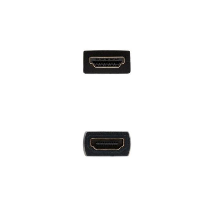 Prolongador HDMI NANOCABLE 10.15.1012 Negro 2 m 2 Prolongador HDMI NANOCABLE 10.15.1012 Negro 2 m 2