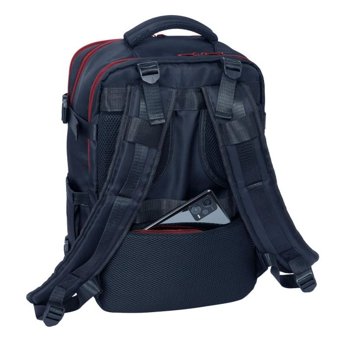 Mochila Escolar F.C. Barcelona Azul Granate 2 Mochila Escolar F.C. Barcelona Azul Granate 2