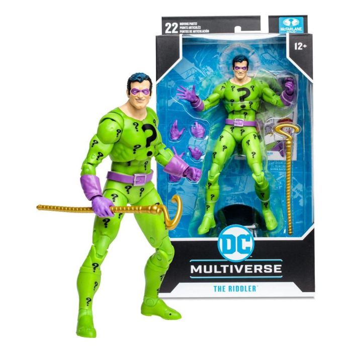 Mcfarlane Toys DC Multiverse Figura de 7 Pulgadas - The Riddler (DC Classic) 5