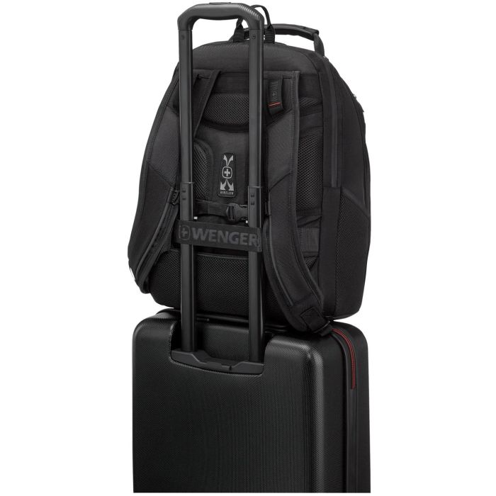 WENGER Legacy Black Series 40,64cm 16Zoll Laptop Backpack Black 4 WENGER Legacy Black Series 40,64cm 16Zoll Laptop Backpack Black 4