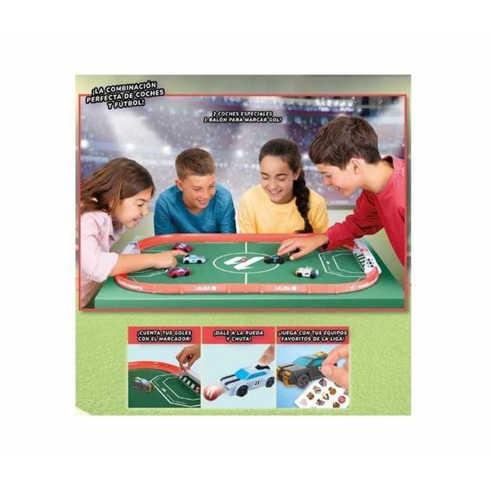 Imc Toys Estadio Oficial Turbo Champs La Liga con 2 Porterías, Marcador de Puntos, Barreras y 2 Coches Exclusivos - Edad +6 Años 1 Imc Toys Estadio Oficial Turbo Champs La Liga con 2 Porterías, Marcador de Puntos, Barreras y 2 Coches Exclusivos - Edad +6 Años 1
