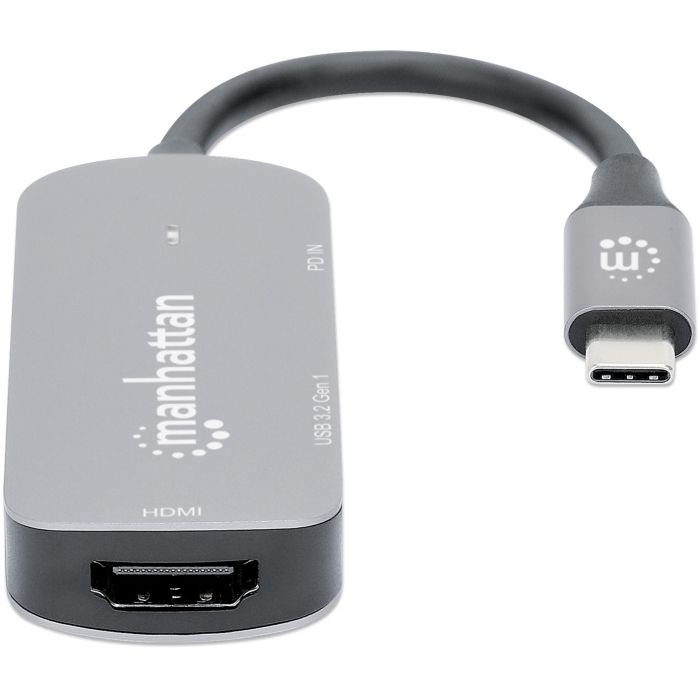 MANHATTAN 3-in-1 Dock USB-A/USB-C PD 4K60 HDMI USB USB-C PD 4 MANHATTAN 3-in-1 Dock USB-A/USB-C PD 4K60 HDMI USB USB-C PD 4