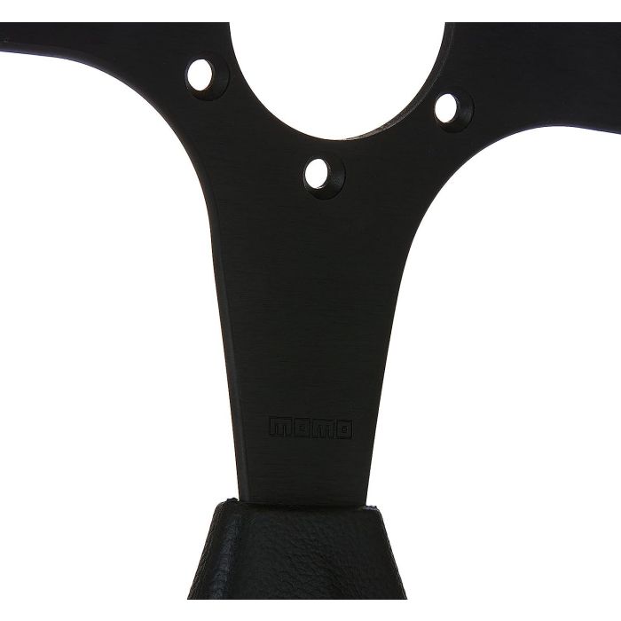 Volante Momo Quark 350 mm Piel Negra MOMVQUARK350BLKR 2 Volante Momo Quark 350 mm Piel Negra MOMVQUARK350BLKR 2