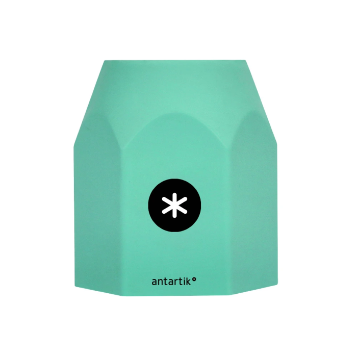 Antartik Cubilete Portalápices Hexagonal de Silicona 95x85x75 mm Celeste, Coral, Lavanda y Menta Pastel 1