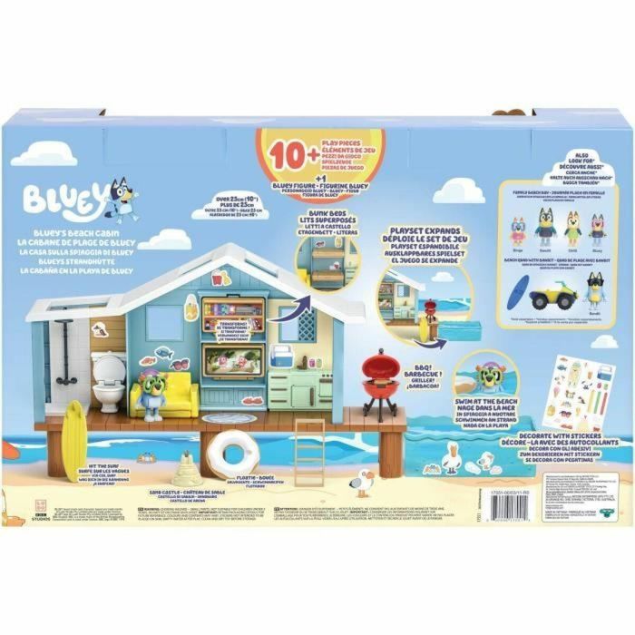 Bluey's Beach Hut - BLUEY - Playset con figura exclusiva y más de 10 accesorios 5 Bluey's Beach Hut - BLUEY - Playset con figura exclusiva y más de 10 accesorios 5