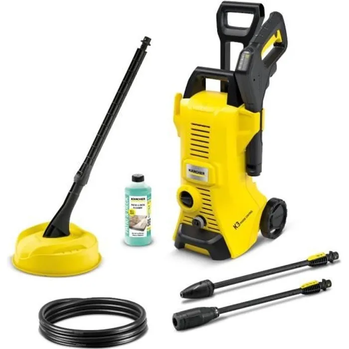 Karcher Hidrolimpiadora K3 Power Control Home | Alta Presión, Ruedas, Manguera 7m, T1 T Racer, Lanza Vario Power, Modo Detergente 0 Karcher Hidrolimpiadora K3 Power Control Home | Alta Presión, Ruedas, Manguera 7m, T1 T Racer, Lanza Vario Power, Modo Detergente 0